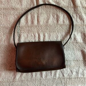 MINI LEATHER “COACH” BAG Ginuwine leather